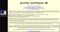 Desktop Screenshot of giotto-software.de