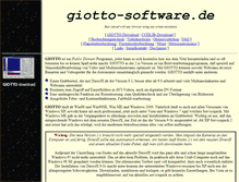 Tablet Screenshot of giotto-software.de